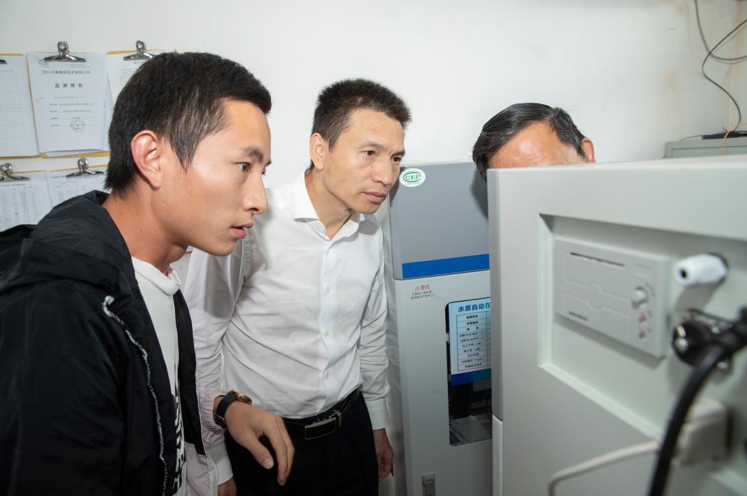 资阳市委书记蒋天宝实地督导生态环境问题整改工作