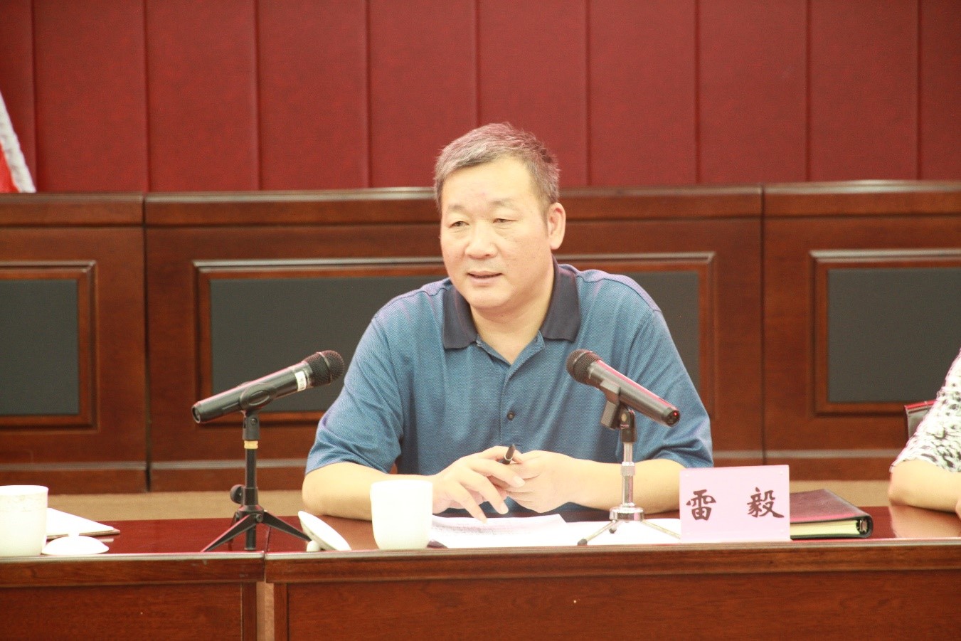 会上,李德俊,何在勇,张宇3名同志分享了外出培训的心得体会,何在勇