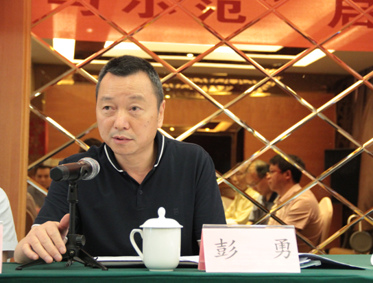 四川省生态环境科学研究院刘政院长主持会议,彭勇副厅长高度肯定了